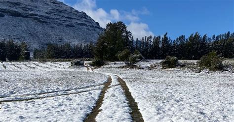 snow in western cape